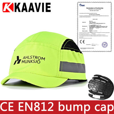 Pelindung Kepala Ventilasi Bump Cap ABS Insert Baseball Style En812 Standard