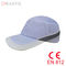 CE EN812 Cotton Safety Bump Cap Baseball Style Logo Bordir Datar
