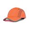 Hi Vis Reflektif Baseball Style Bump Caps Unisex CE EN812 Disetujui