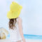 Topi Matahari Ringan Gadis Anak Laki-laki Anak-anak UPF 50+ UV Proof Flap Panjang 43cm Cepat Kering