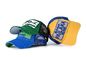 Woven Patch Logo Bordir Topi Baseball Curved Brim 58cm Running Hats