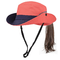 Topi Ember Bordir 61cm Untuk Berkemah Berburu Wanita Topi Ember Boonie