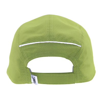 OEM Pencetakan 5 Panel Running Hat Custom Sepeda Cap Dengan Bill Precurved