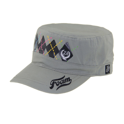 Pria Wanita Outdoor Topi Baseball Militer Katun Flat Top Topi Tentara OEM ODM