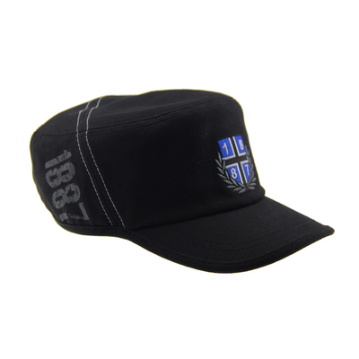 Cap Kader Militer Luar Ruang yang awet Cap Militer yang dipasang Custom bordir