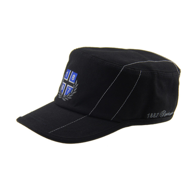 Cap Kader Militer Luar Ruang yang awet Cap Militer yang dipasang Custom bordir
