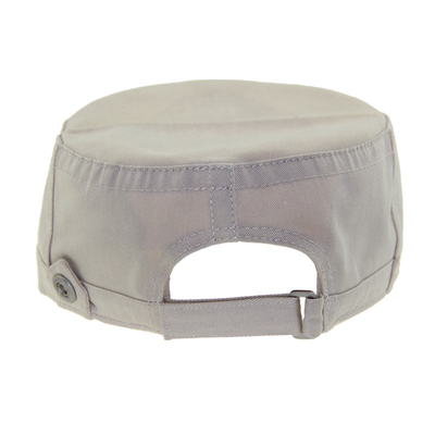Pre Curved Sandwich Peak Cap Military Cadet Adjustable dengan Velcro Closure