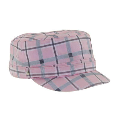 Custom Printing Embroidery Red Military Cadet Cap Curved Brim Tipe