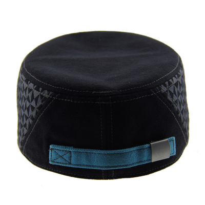 Customization Green Brodered Cadet Hat Adjustable Outdoor Mode