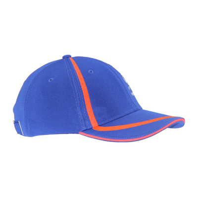 100% Polyester Woven Ottoman Racing Baseball Caps Dengan Bordir Di Multi Panel