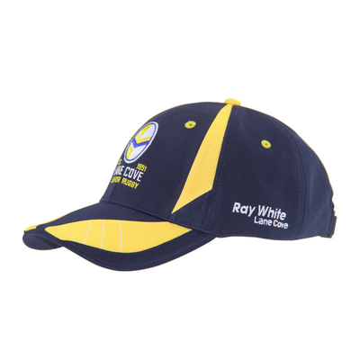Ottoman Polyester Sublimation Baseball Cap Racing Dengan Logo Bordir Datar