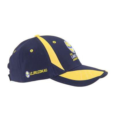 Ottoman Polyester Sublimation Baseball Cap Racing Dengan Logo Bordir Datar