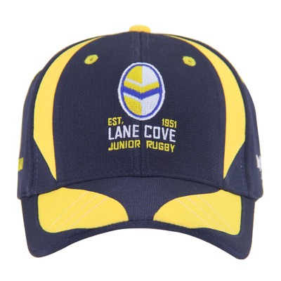Ottoman Polyester Sublimation Baseball Cap Racing Dengan Logo Bordir Datar