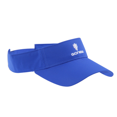 Visor Olahraga Wanita Biru Dengan Logo Pencetakan Transfer Reflektif