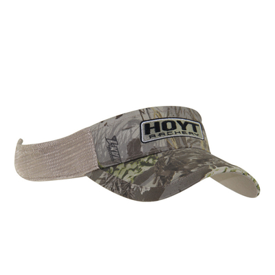 Disesuaikan Nylon Kamuflase Sun Visor Topi Kap katun bordir
