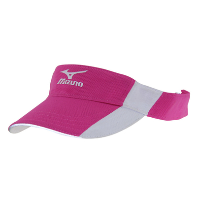 Logo reflektif Sun Visor Caps Polymesh Sports Sun Visor Hat Bernafas