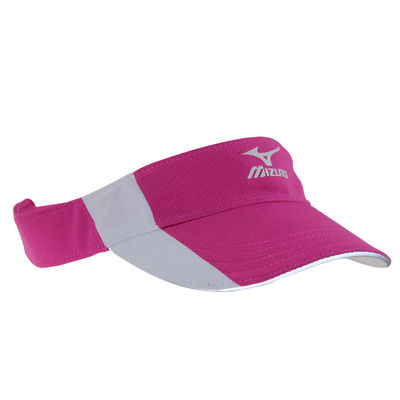 Logo reflektif Sun Visor Caps Polymesh Sports Sun Visor Hat Bernafas