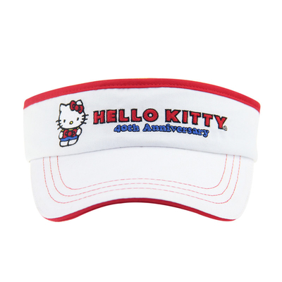 Anak-anak Ringan Berat Matahari Visor Caps Putih Sun Shade Visor Topi Tutup disesuaikan
