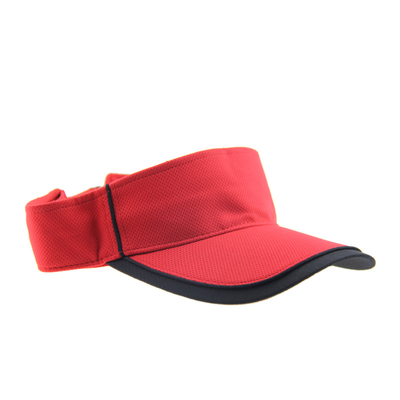 Front Pipa Kontras yang Bisa Disesuaikan Pria Tutup Sun Visor Desain Bergaya