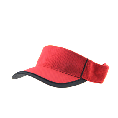 Front Pipa Kontras yang Bisa Disesuaikan Pria Tutup Sun Visor Desain Bergaya