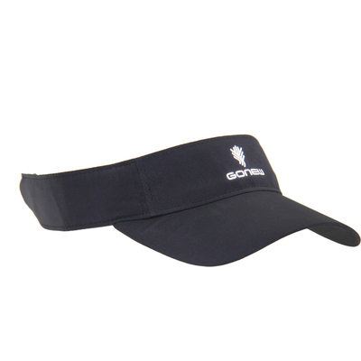 Berat Ringan Serat Mikro Wanita Sports Sun Visor Dengan Pencetakan Reflektif