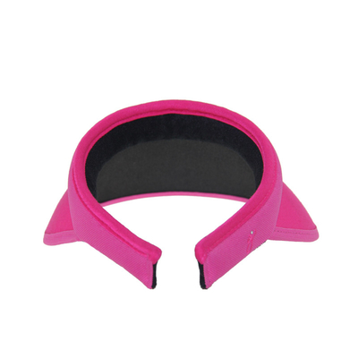 OEM ODM Katun Wide Brim Sun Visor Clip Hat On Style Desain awet