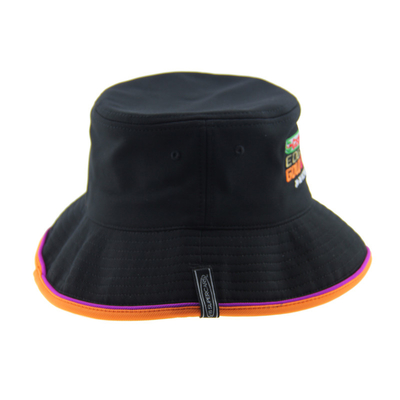 Premium Ottoman Fisherman Bucket Hat Customisable Bordir lebar tepi