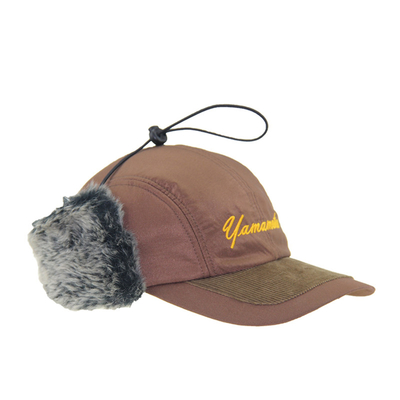 Bergaya Warm Men Waterproof Trapper Hat Dengan Logo Bordir