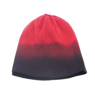 Acrylic Knitted Skully Beanie Hats Brodered Beanie Hats Woven Patch Logo