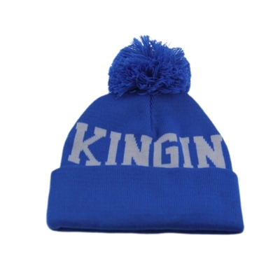 OEM ODM Wanita Beanie Topi Beanie Musim Dingin Cap Pom Pom On Top