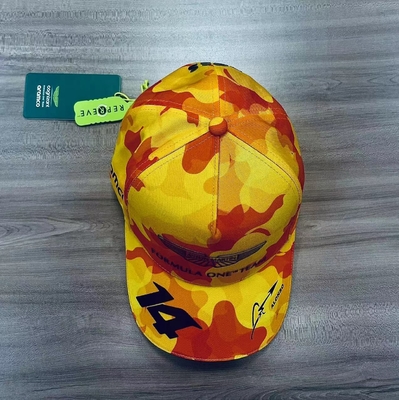 Custom Polyester Repreve Kain Daur Ulang Baseball Cap Berkelanjutan Baseball Topi