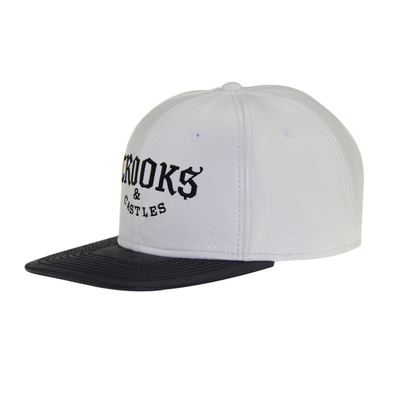Pu kulit palsu fashion topi bisbol enam panel topi bisbol SGS bersertifikat
