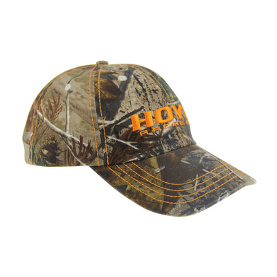 6 Panel Kamuflase Bordir Baseball Cap, Unisex Low Profile Adjustable Hunting Hats