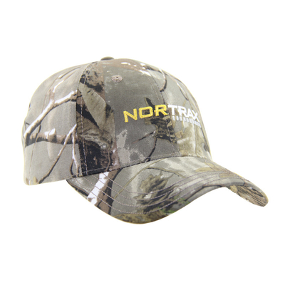 Disesuaikan Kamuflase Outdoor Baseball Caps 6 Panel Dengan Tutup Disesuaikan