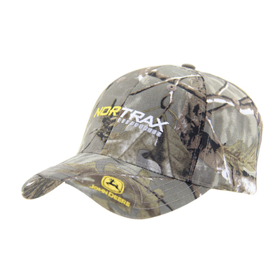 Disesuaikan Kamuflase Outdoor Baseball Caps 6 Panel Dengan Tutup Disesuaikan