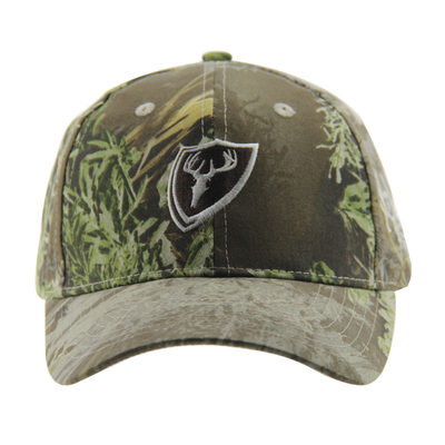 6 Panel Kamuflase Bordir Kap Baseball Luar Ruang, Unisex Low Profile Adjustable Hunting Hats