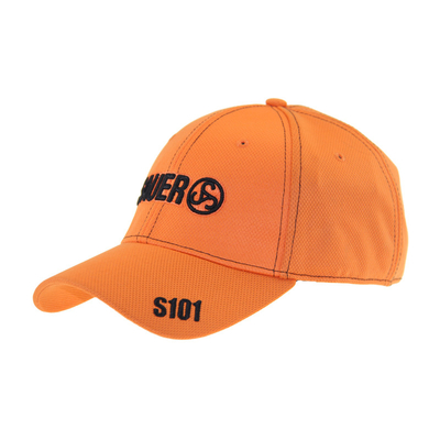 Bernafas Polymesh Nyaman Baseball Cap, 6 Panel Adjustable bordir Baseball Hat