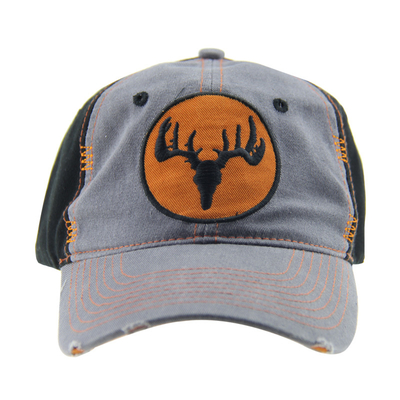 Curved Brim Distressed Vintage Baseball Caps Baseball Caps Cuci Disesuaikan