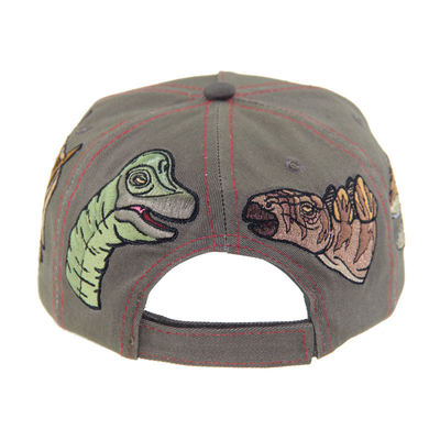 Customized Dragon Embroidery Baseball Caps, Low Profile Kids Adjustable Cotton Outdoor Caps