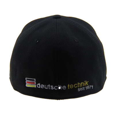 6 panel bordir dipasang topi bisbol luar ruangan, pria / wanita topi bisbol luar ruangan untuk musim gugur / musim dingin