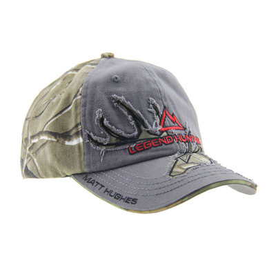 6 panel bordir dipasang topi bisbol luar ruangan, pria / wanita bermasalah vintage mencuci topi bisbol untuk musim gugur / musim dingin