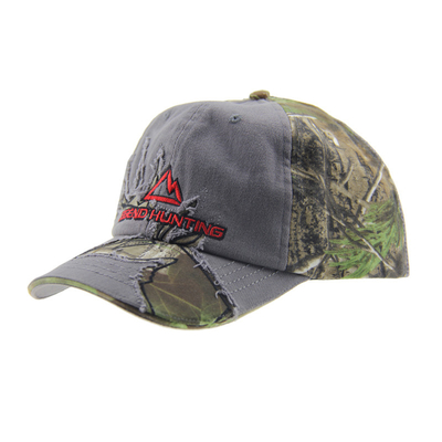 6 panel bordir dipasang topi bisbol luar ruangan, pria / wanita bermasalah vintage mencuci topi bisbol untuk musim gugur / musim dingin