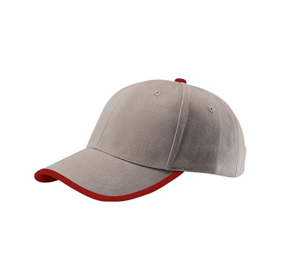 Cap Baseball Outdoor yang Dibangun Profil Rendah 6 Panel Hat UL Approval