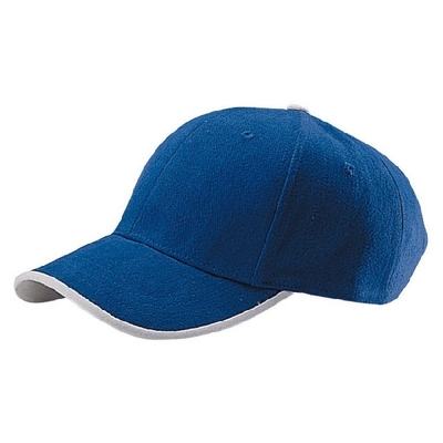 Cap Baseball Outdoor yang Dibangun Profil Rendah 6 Panel Hat UL Approval