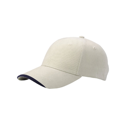 6 Panel Kap Baseball Kap Baja Konstruksi Profil Rendah Disesuaikan Untuk Pria Wanita