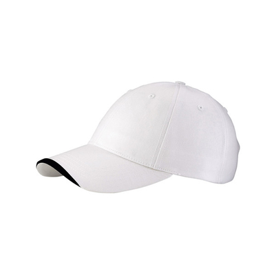 6 Panel Kap Baseball Kap Baja Konstruksi Profil Rendah Disesuaikan Untuk Pria Wanita