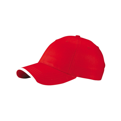 6 Panel Kap Baseball Kap Baja Konstruksi Profil Rendah Disesuaikan Untuk Pria Wanita