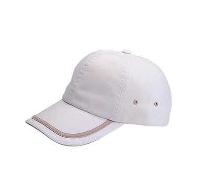 Enam panel kapas tidak dibangun topi bisbol luar ruangan topi bisbol Velcro penutupan
