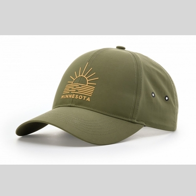 6 Panel Performance Casual Outdoor Baseball Cap/Hat Dengan Perlindungan Air Dan UPF.