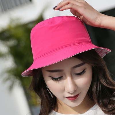 Pria Wanita Custom Reversible Bucket Hat Soft Short Brim Outdoor Pantai Sun Hat